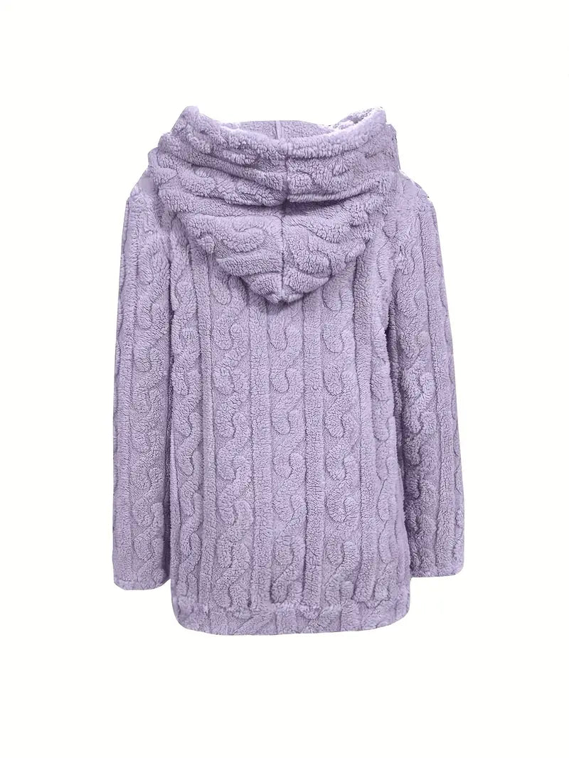 Ganka - סווטשירט עם רוכסן ושרוולים ארוכים