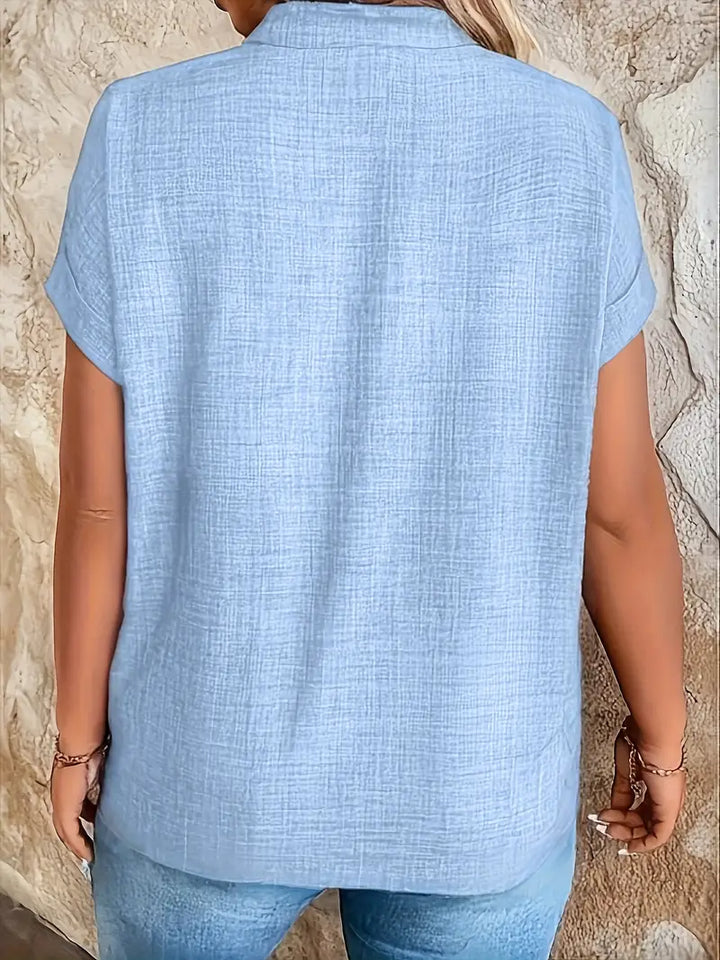 Rosabelle - חולצת V קז'ואל