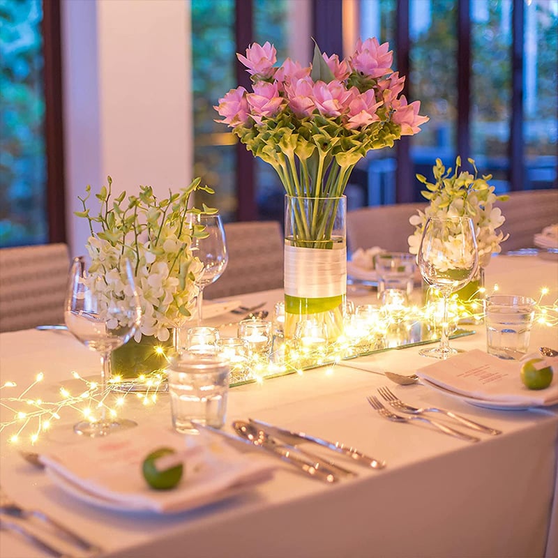 TwinkleWire - אורות זיקוקים מחוטי נחושת עם שלט רחוק