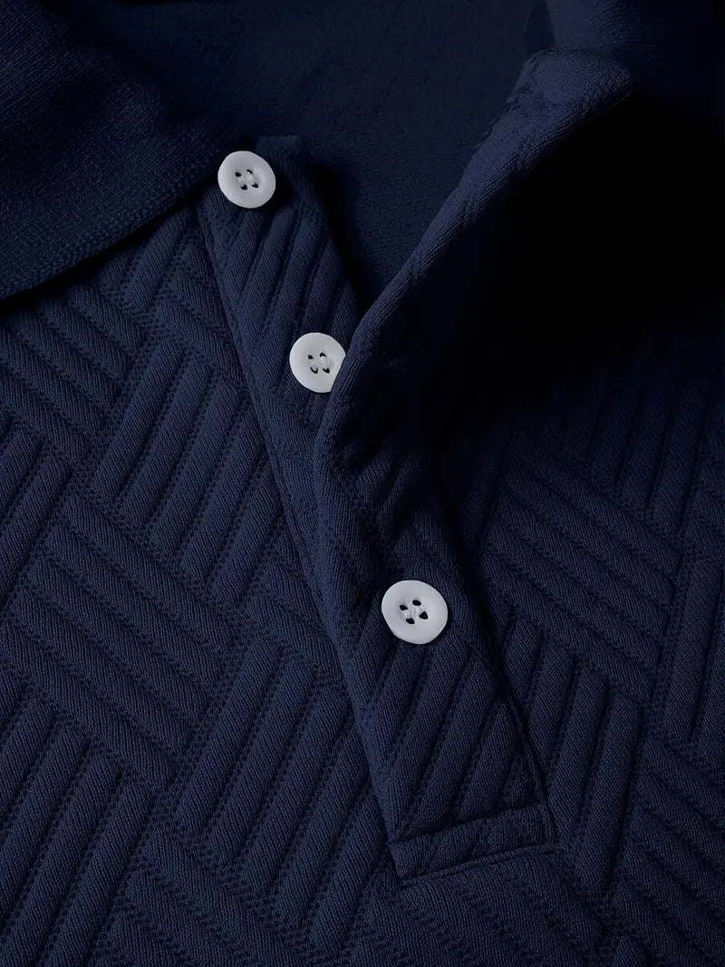 Kenric - חולצת כפתורים קז'ואלית עם מרקם