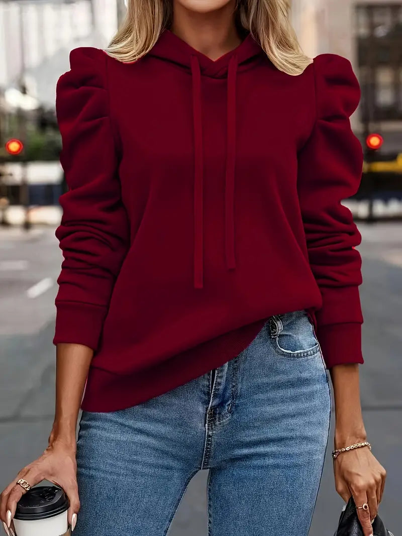 Nandita - סווטשירט ארוך עם שרוולים ארוכים