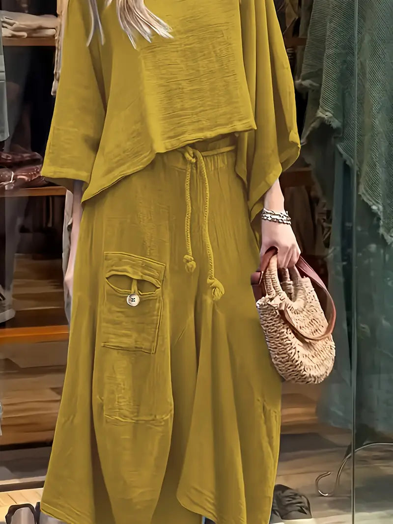 Phonsen - סט חולצה וחצאית פרימיום