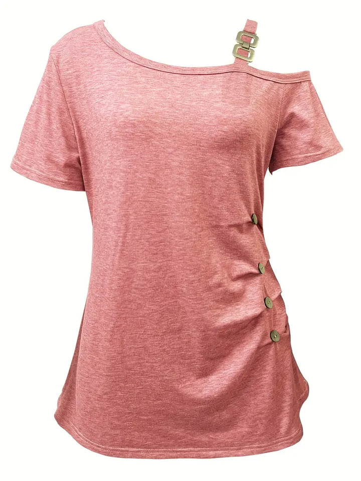 Ianthe - חולצת טי שרוול קצר מסוגננת