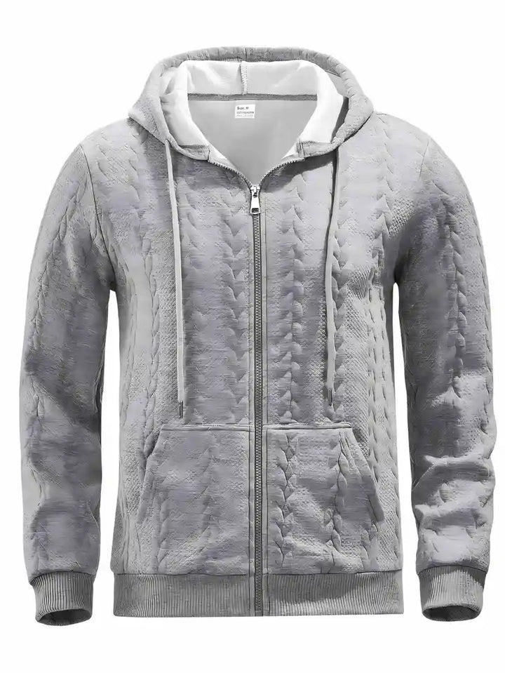 Philipp - סווטשירט קז'ואל עם רוכסן ושרוולים ארוכים