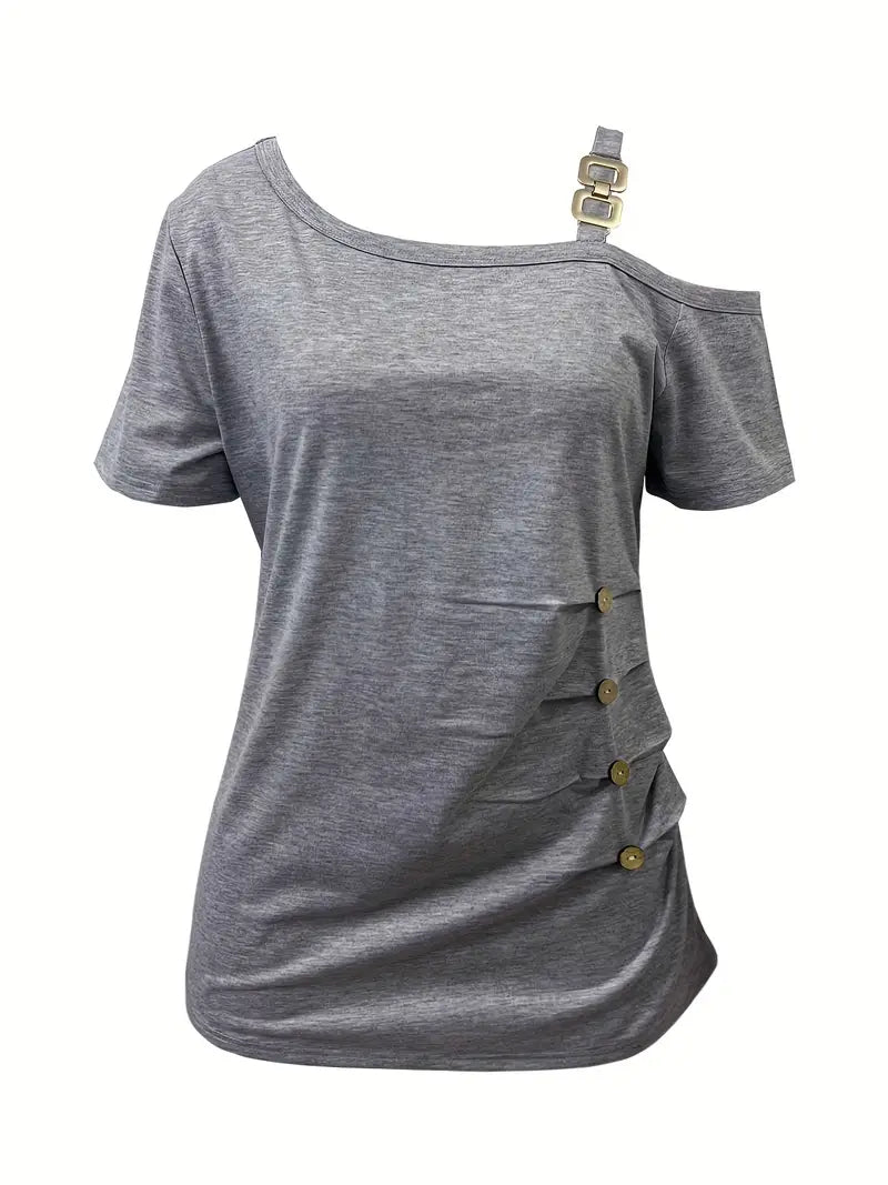 Ianthe - חולצת טי שרוול קצר מסוגננת