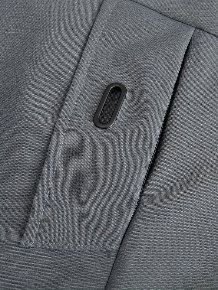 Conor - מעיל רוח עם רוכסן וכובע