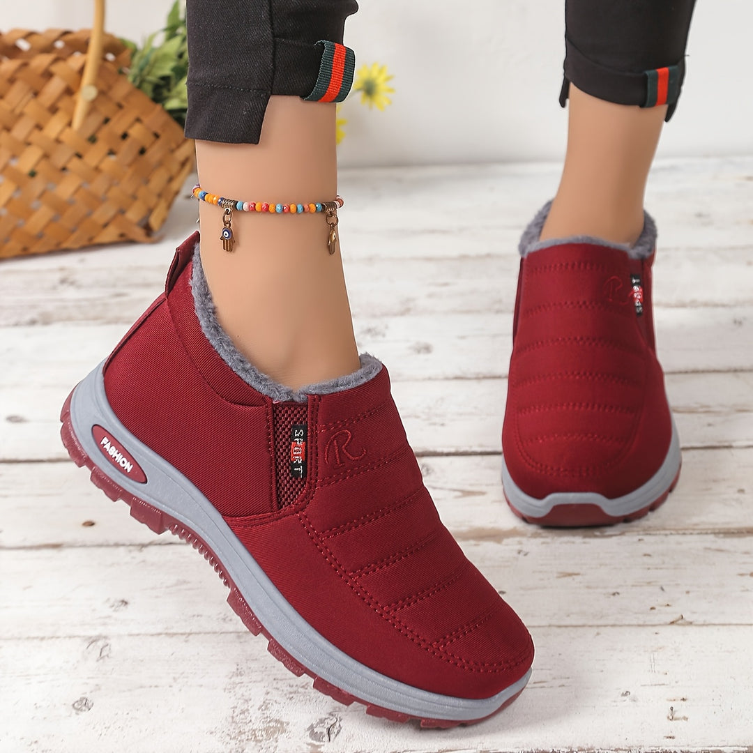 Nikoleta - מגפי קרסול נוחים לחורף