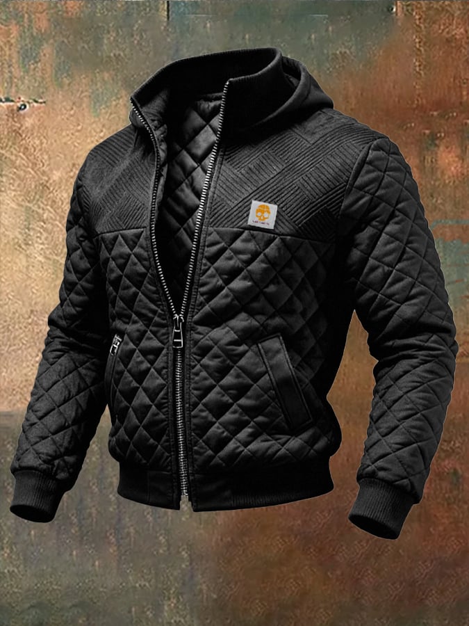 Istvan- ז'קט מרופד עם טלאים וכיסים מרובים