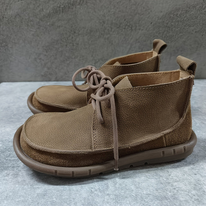 Lirinda - מגפי עור עם שרוכים