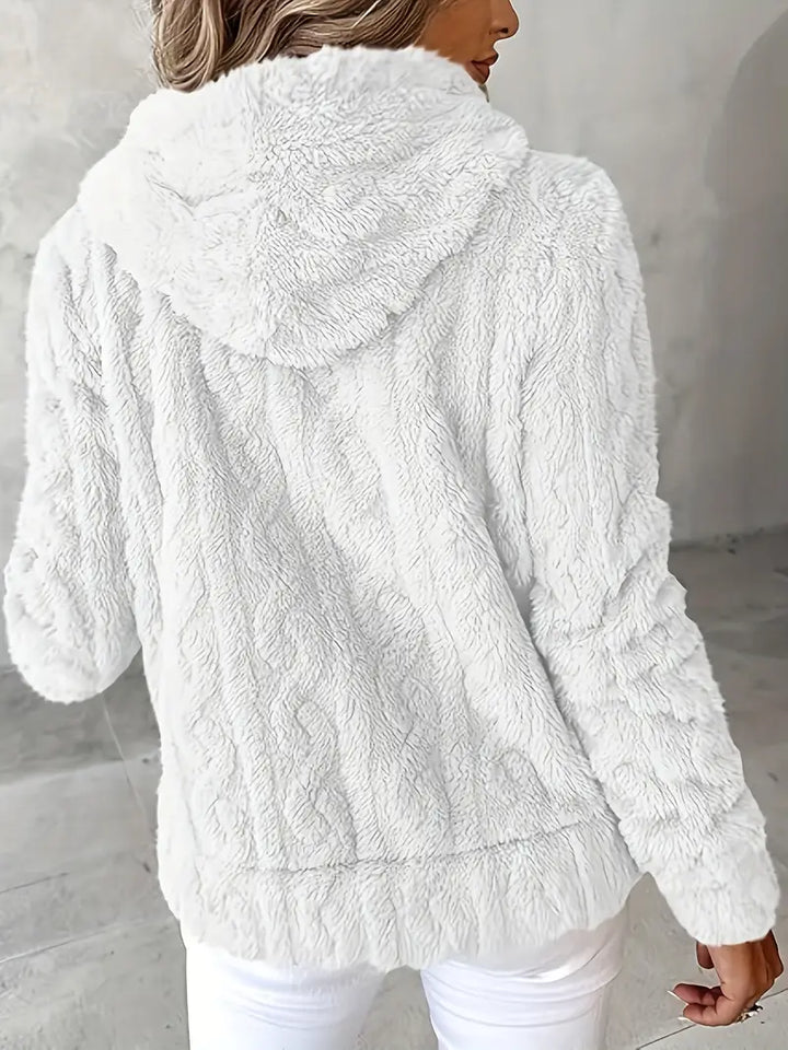 Ganka - סווטשירט עם רוכסן ושרוולים ארוכים