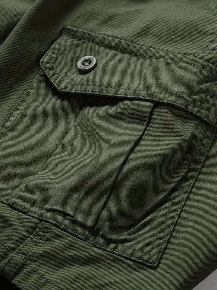 Mauro - מכנסיים קצרים אלגנטיים עם כיסים מרובים