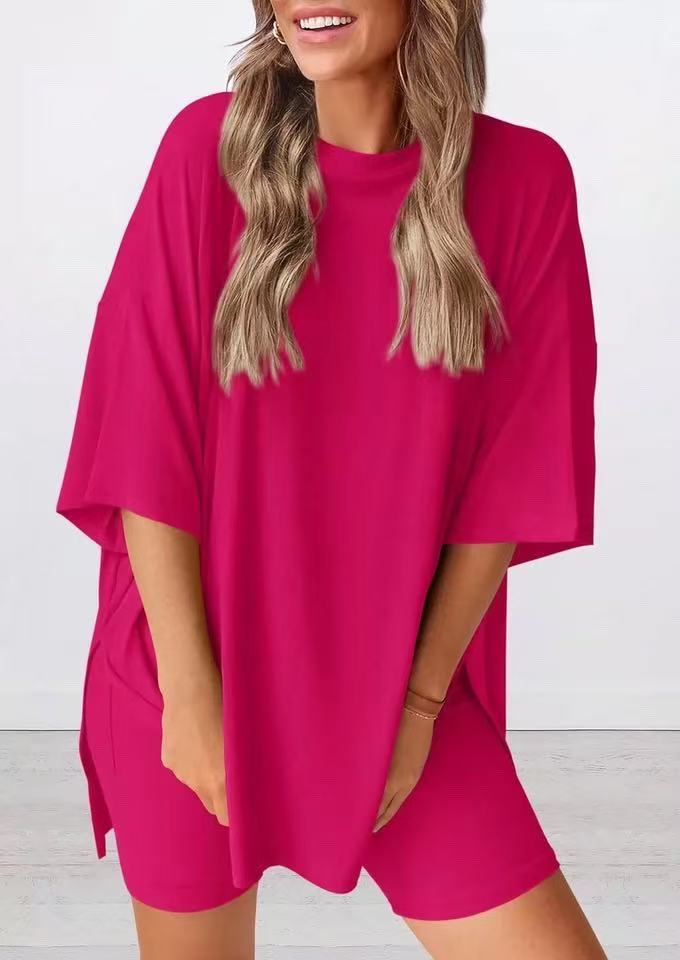 Rikke - סט שני חלקים עם שרוולים קצרים