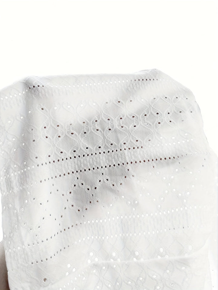 Delores - חולצת טי אלגנטית עם צווארון V וכתפיים רחבות