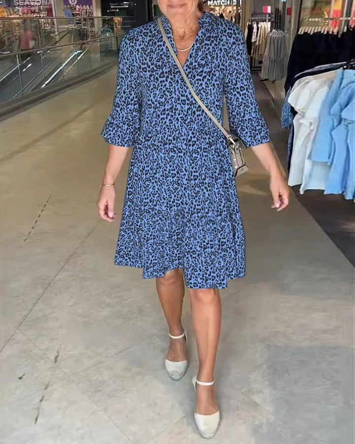 Siobhan - שמלת הדפס נמר