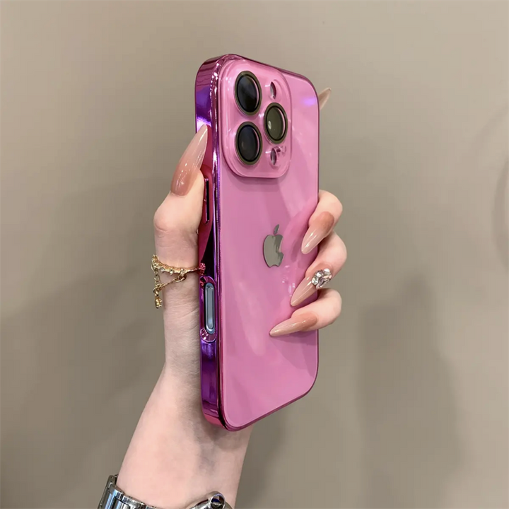 Chromelux – נרתיק זכוכית מצופה אלקטרונית פרימיום לאייפון