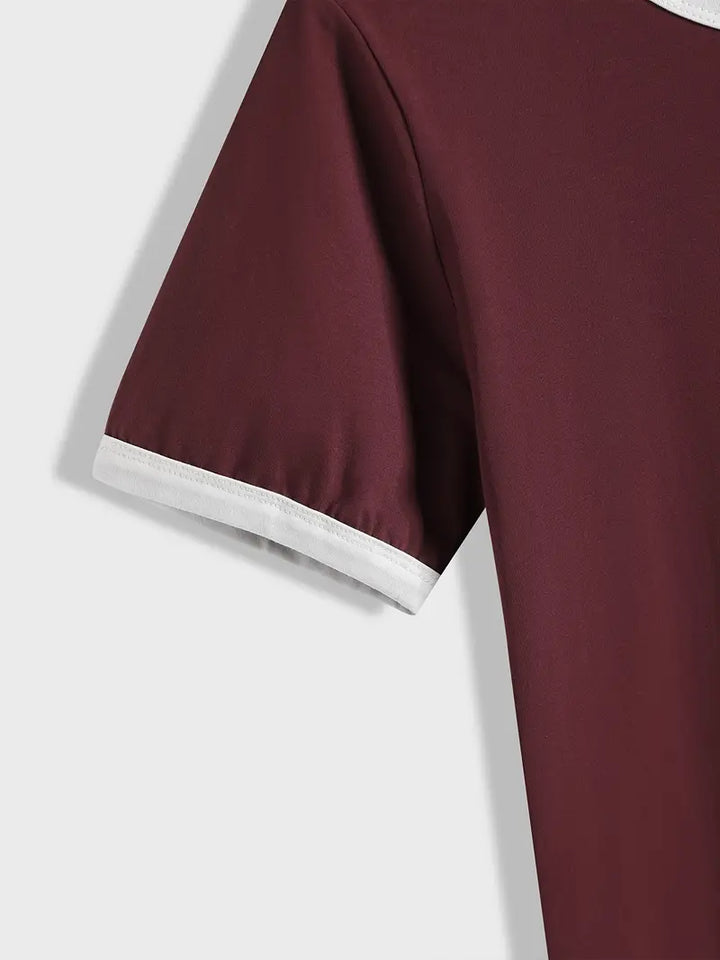 Kisara - חולצת טי שרוול קצר בסגנון קז'ואל