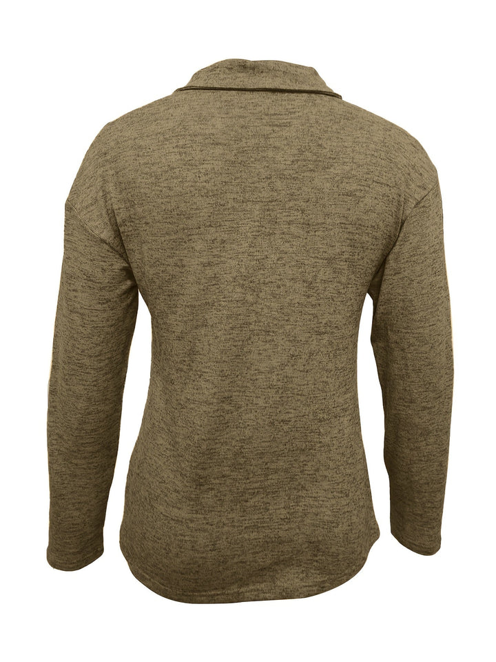 Cleo - חולצה ארוכת שרוולים עם רוכסן