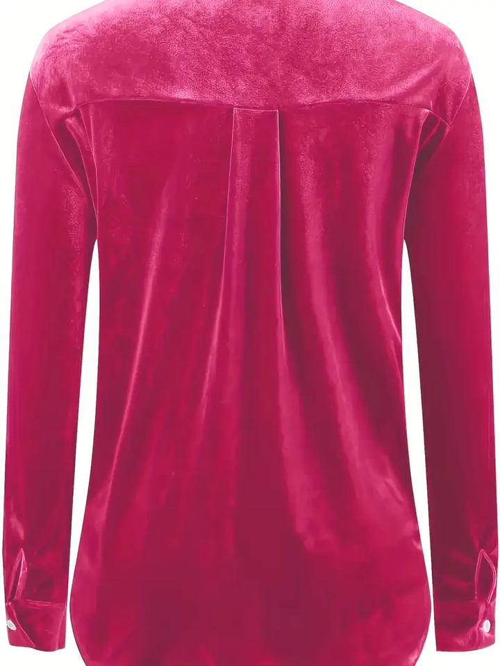 Geanie - חולצה עם שרוולים ארוכים וכיסים קדמיים