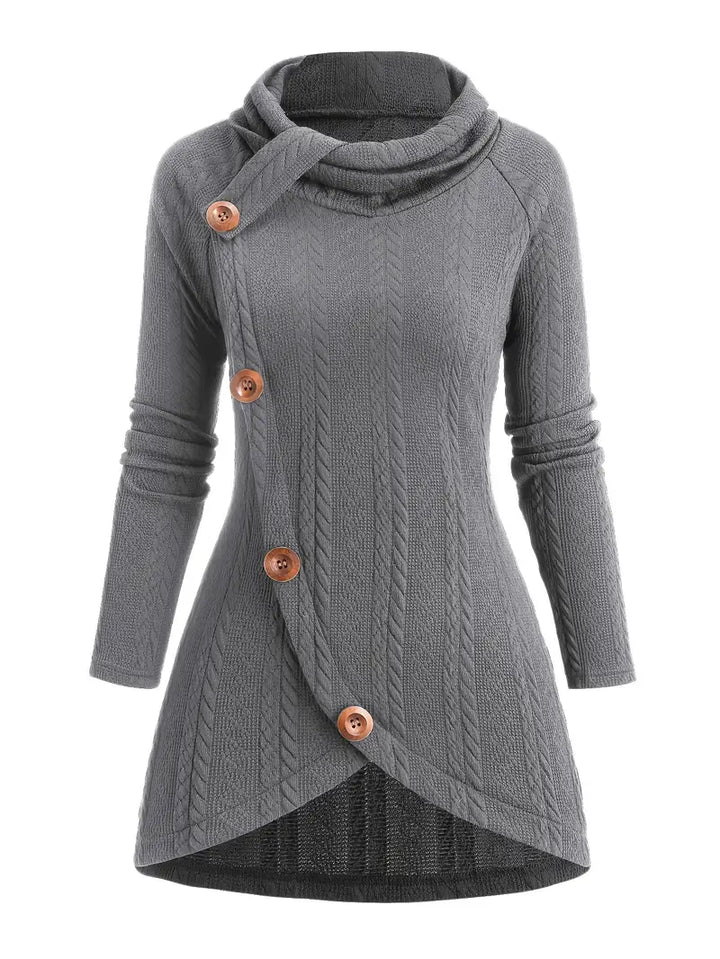 Masabata - קרדיגן סרוג קז'ואל עם כפתורים