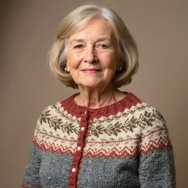 Giulia - סוודר צמר בעבודת יד