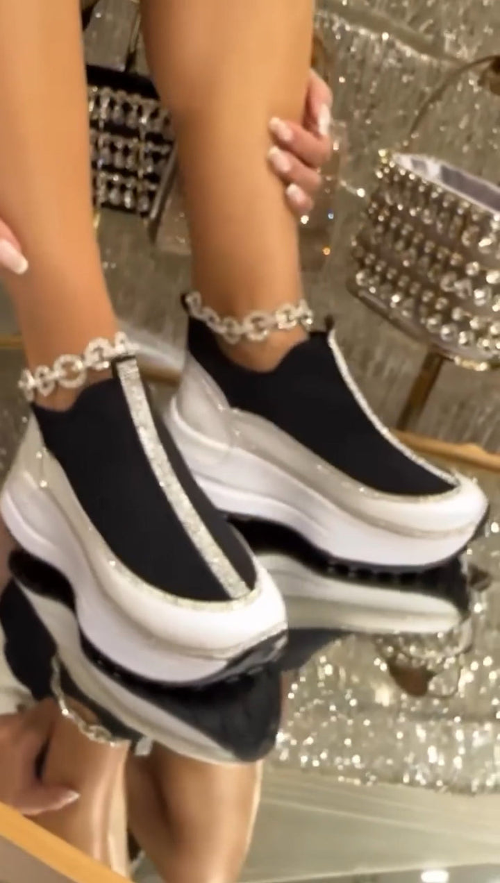 Kelsy - נעלי ספורט עם נצנצים גדולים