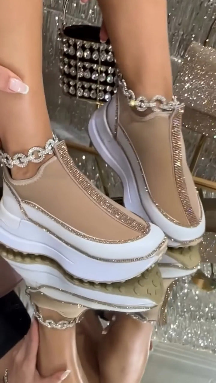 Kelsy - נעלי ספורט עם נצנצים גדולים