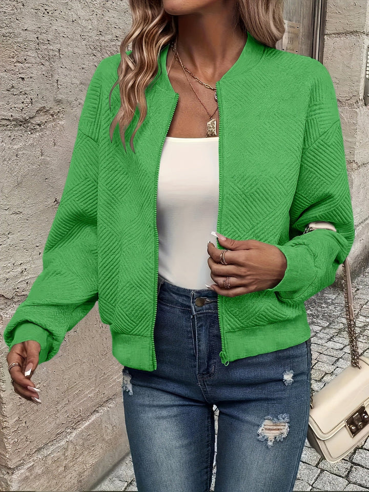 Shahna - Zip Up Bomber Jacket