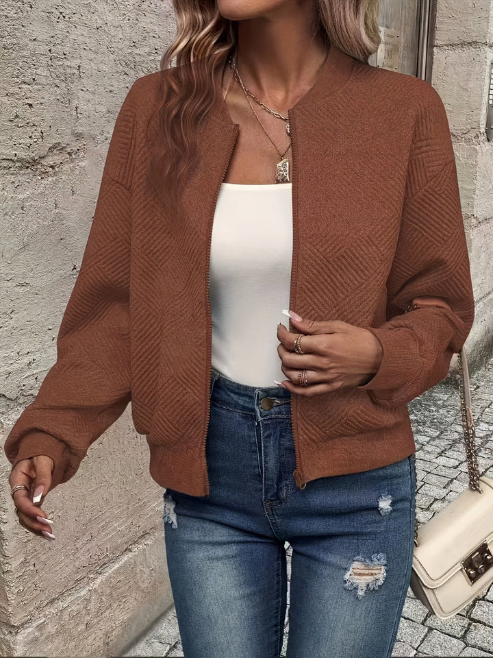 Shahna - Zip Up Bomber Jacket