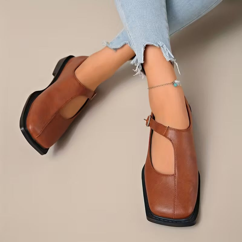 Sonya - נעלי עור אורטופדיות