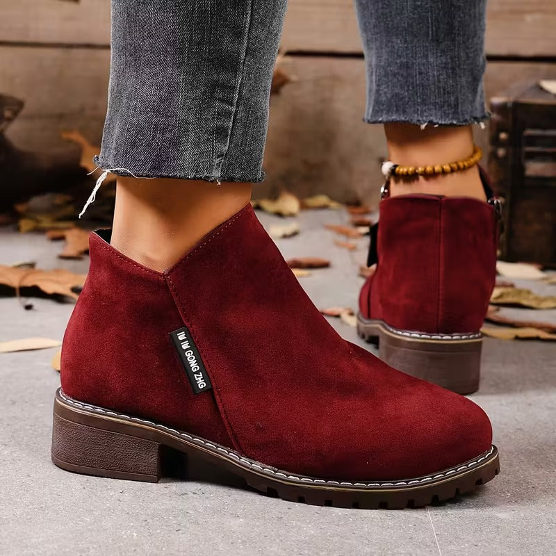 Myrcella - מגף עור אורטופדי קז'ואלי