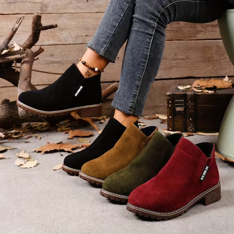 Myrcella - מגף עור אורטופדי קז'ואלי