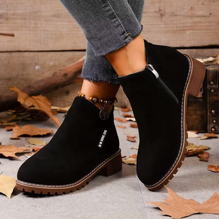 Myrcella - מגף עור אורטופדי קז'ואלי