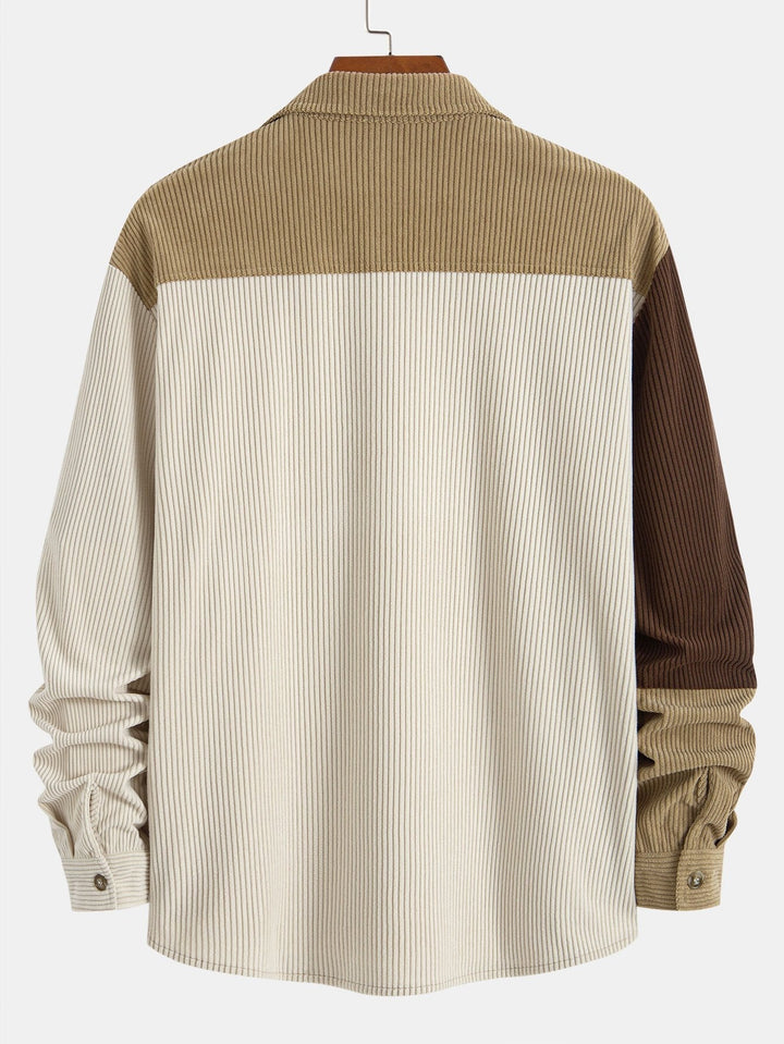 Dermot - סט חולצה ומכנסיים עם ברדס מבד קורדרוי