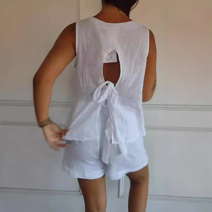 Maritza - גופייה ללא שרוולים עם מפתח V