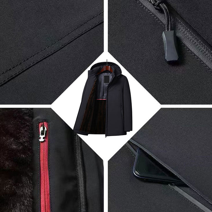 Limbert - מעיל נוח עם ברדס