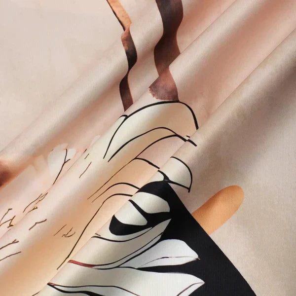 Quenira - סט דו-חלקי של שמלת חולצה רפויה