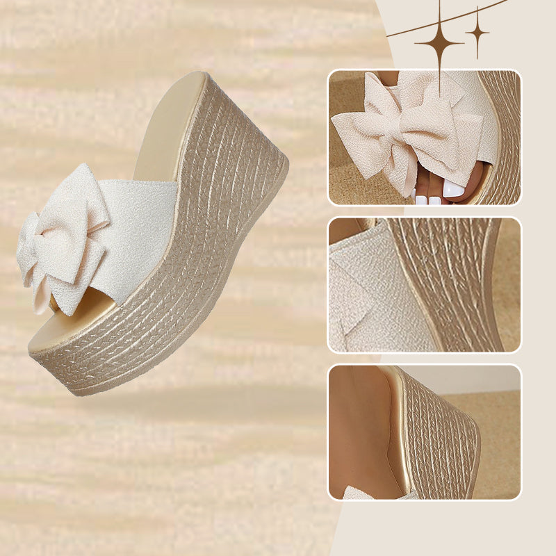 Sloane - נעלי בית נוחות עם קשת וסוליה עבה