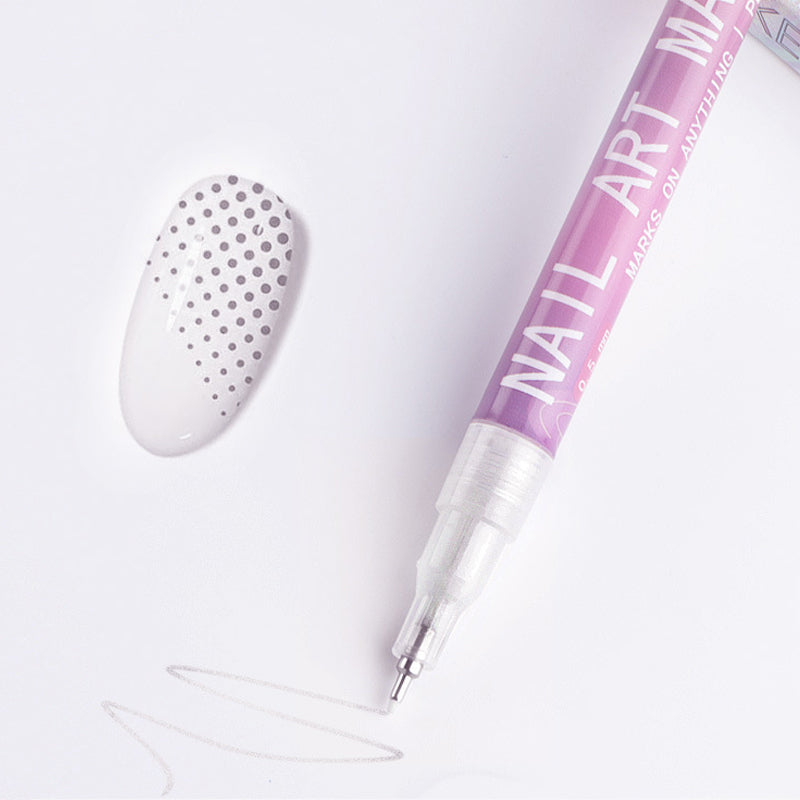 GlamSketch - סט עטים לציפורניים ב-12 צבעים