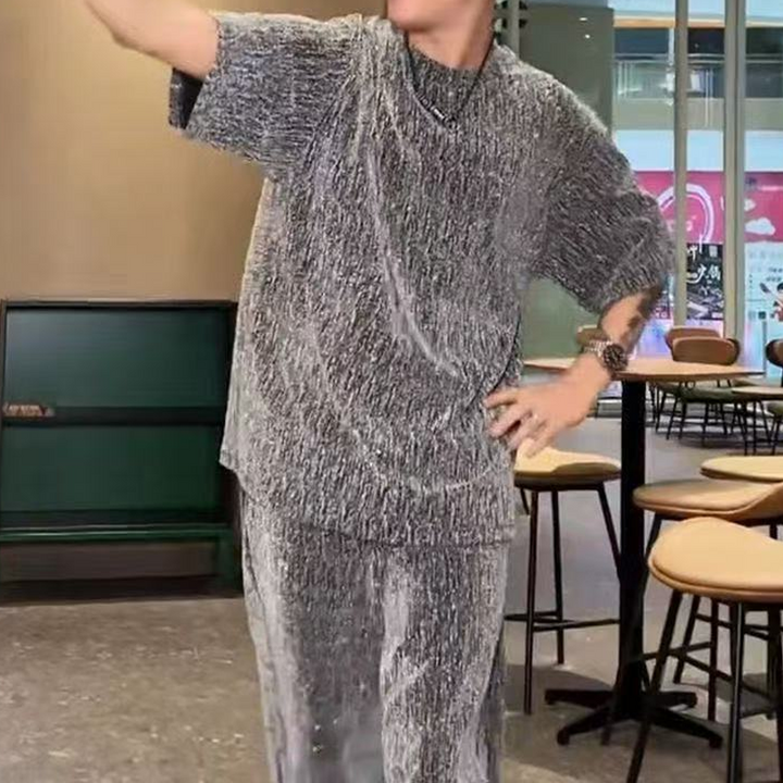 Solomon - סט שני חלקים עם שרוולים קצרים