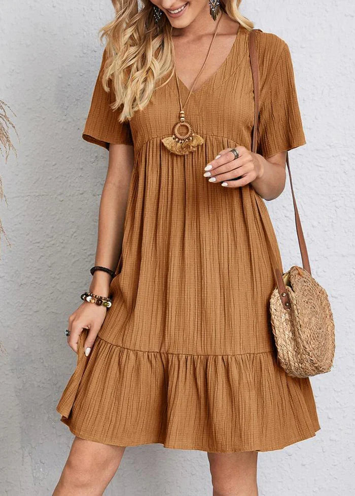 Lorene - שמלת בטן מחמיאה ואלגנטית